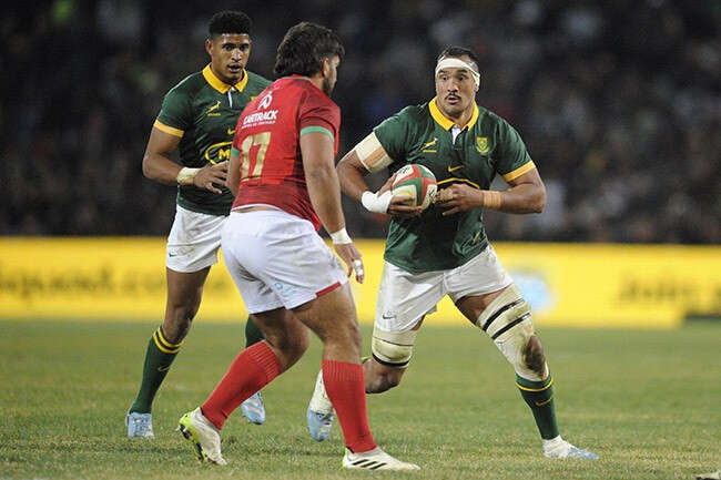 Debutant Springbok captain Moerat hails newcomers after Portugal triumph