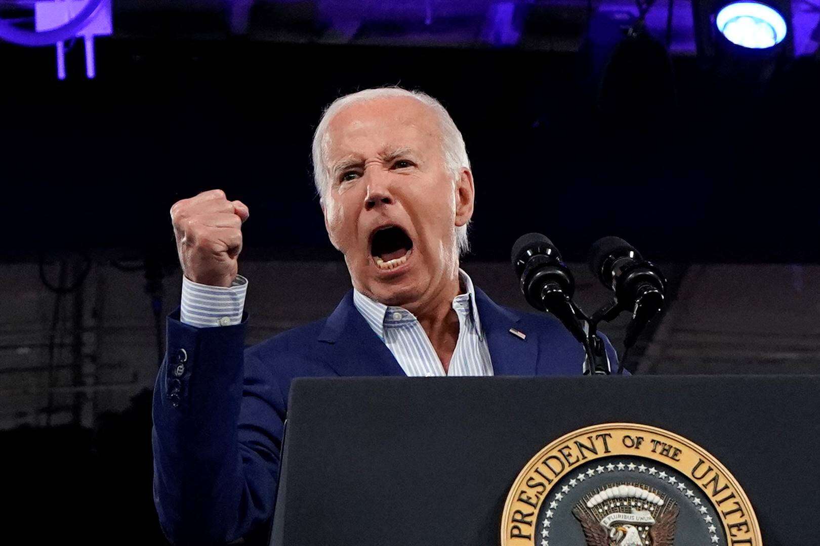 Biden: Ek staan g’n terug!