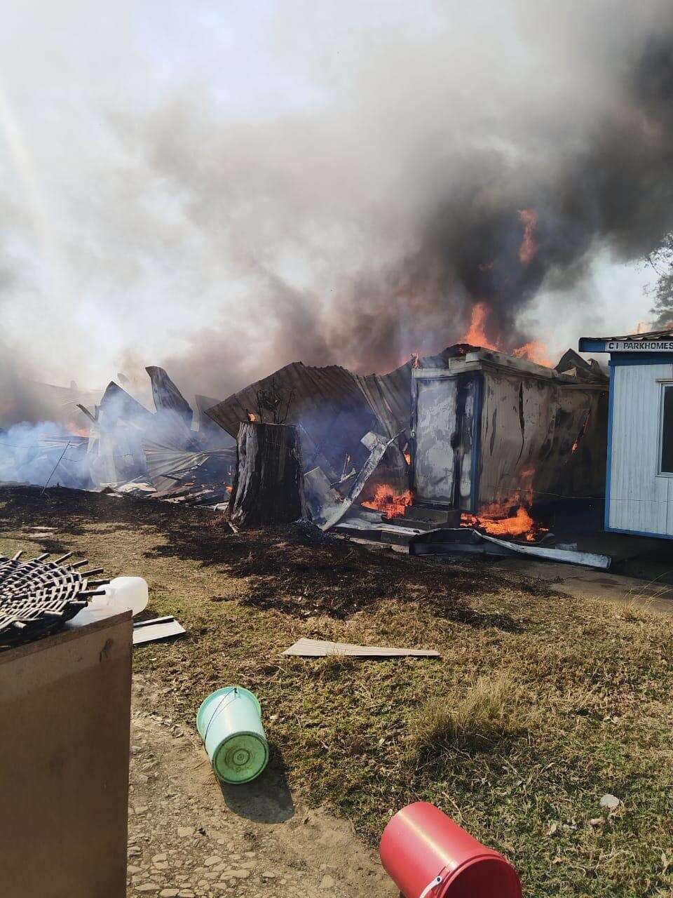 Two Eastern Cape healthcare facilities destroyed by veld fires, no injuries reported