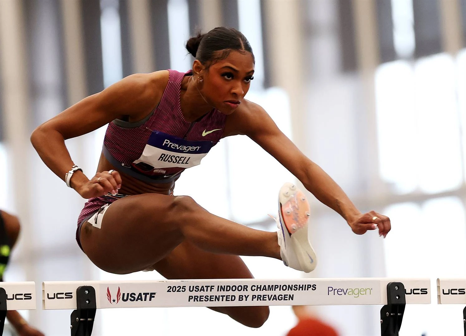 Masai Russell hardloop blitsige tyd in 100 m-hekkies