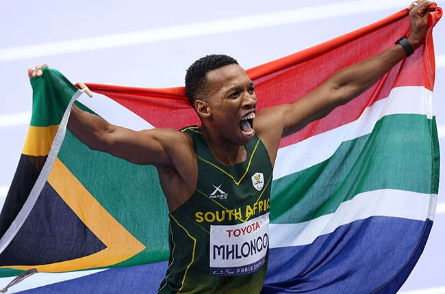 SA's Paris hero Mhlongo hopes 100m gold will 'open the floodgates for our country'