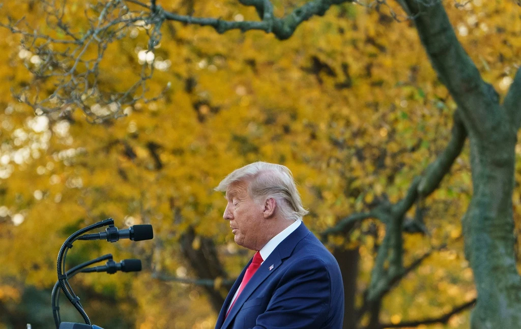 Trump defiant, but says of his future: 'who knows'