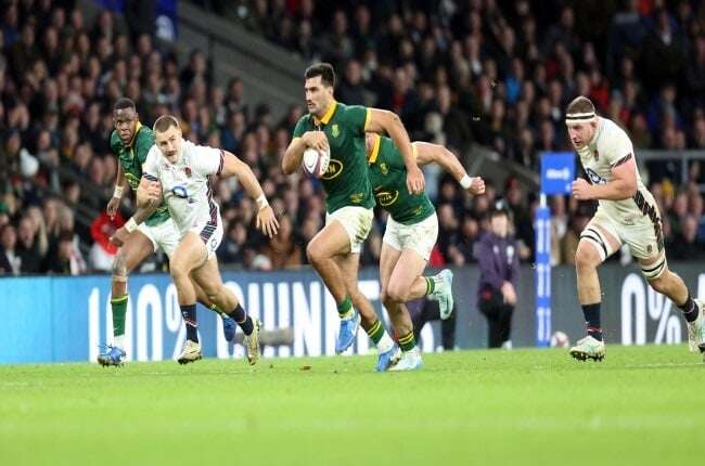 Ever the unsung hero, Bok 'warrior' De Allende does what 'Doogz' does best: 'Leave it to me'