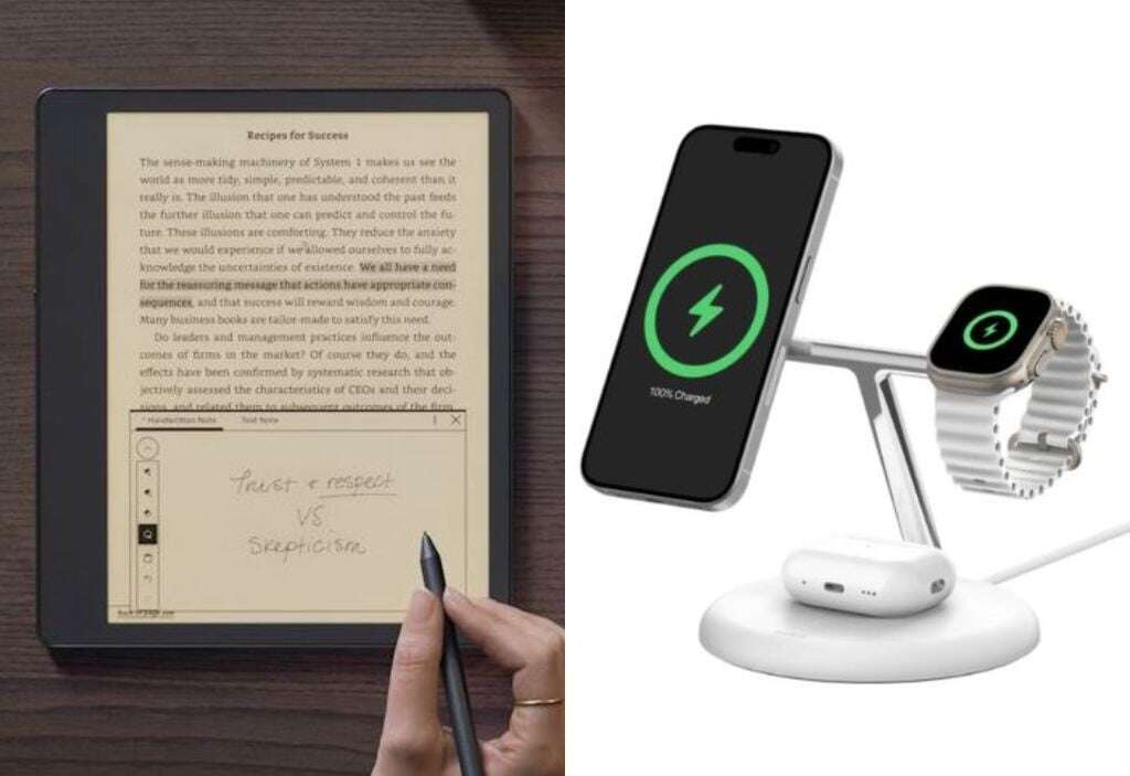 Portable smart projector, Kindle Scribe, Airtag: Essential tech gifts that will not flop