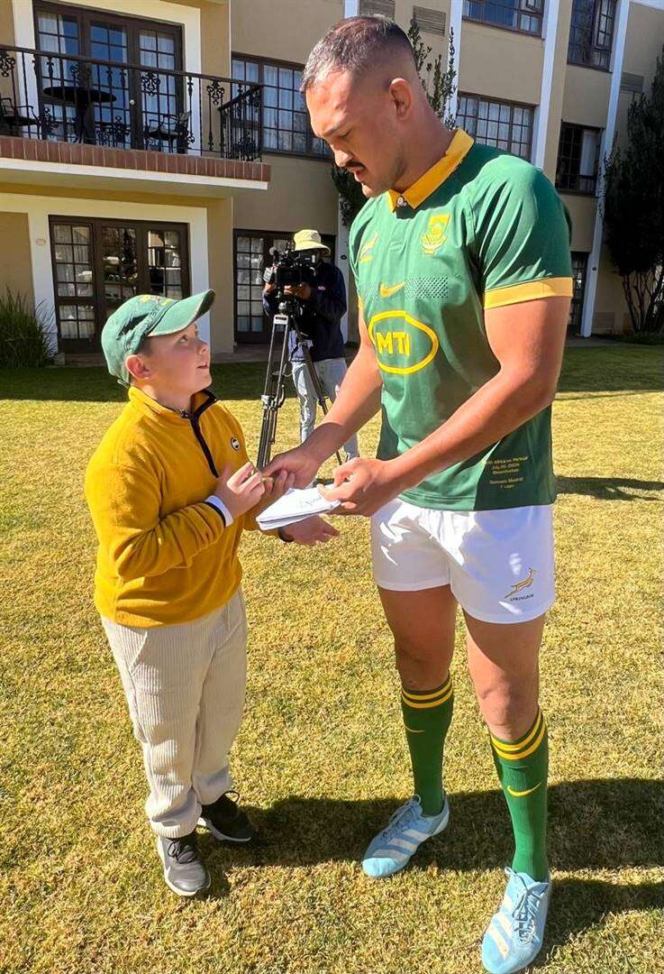 Jong rugbyspeler kies Bokke bó skool en toets