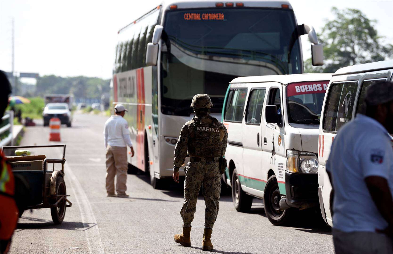 Mexikaanse soldate skiet 6 migrante dood