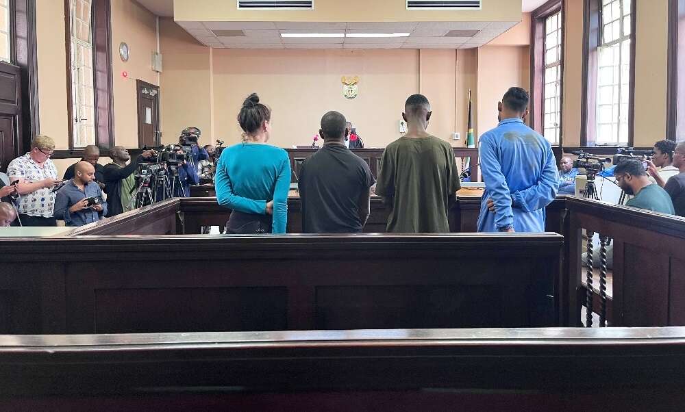 Mandela's grandson not in dock as four others appear for hijacking case