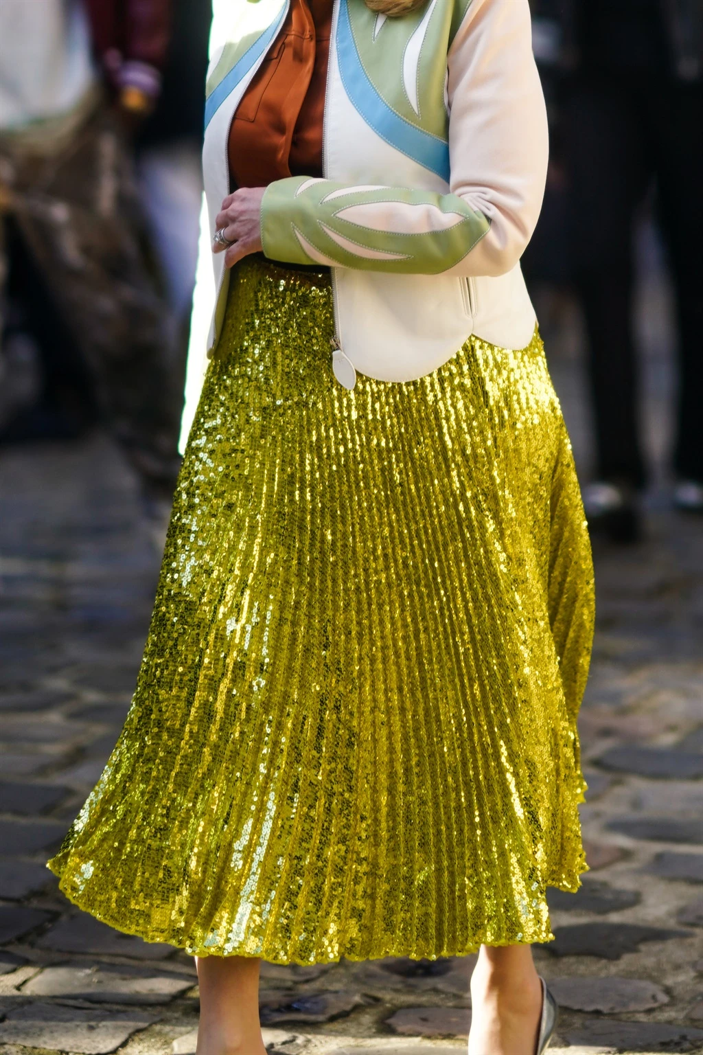 What is fashion's problem with glitter?
