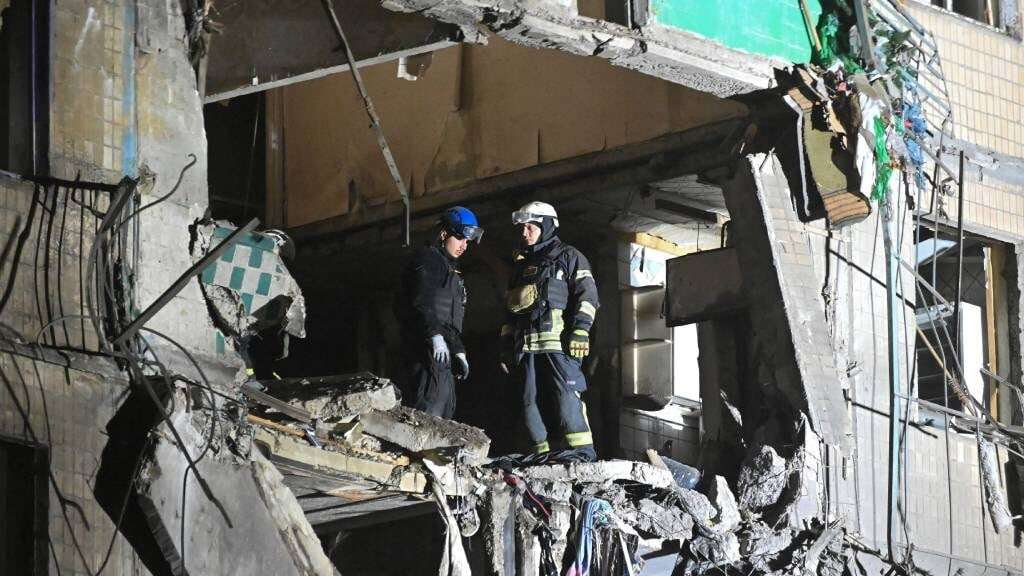 12 hurt as Russia strikes Kharkiv, power to parts of the city cut