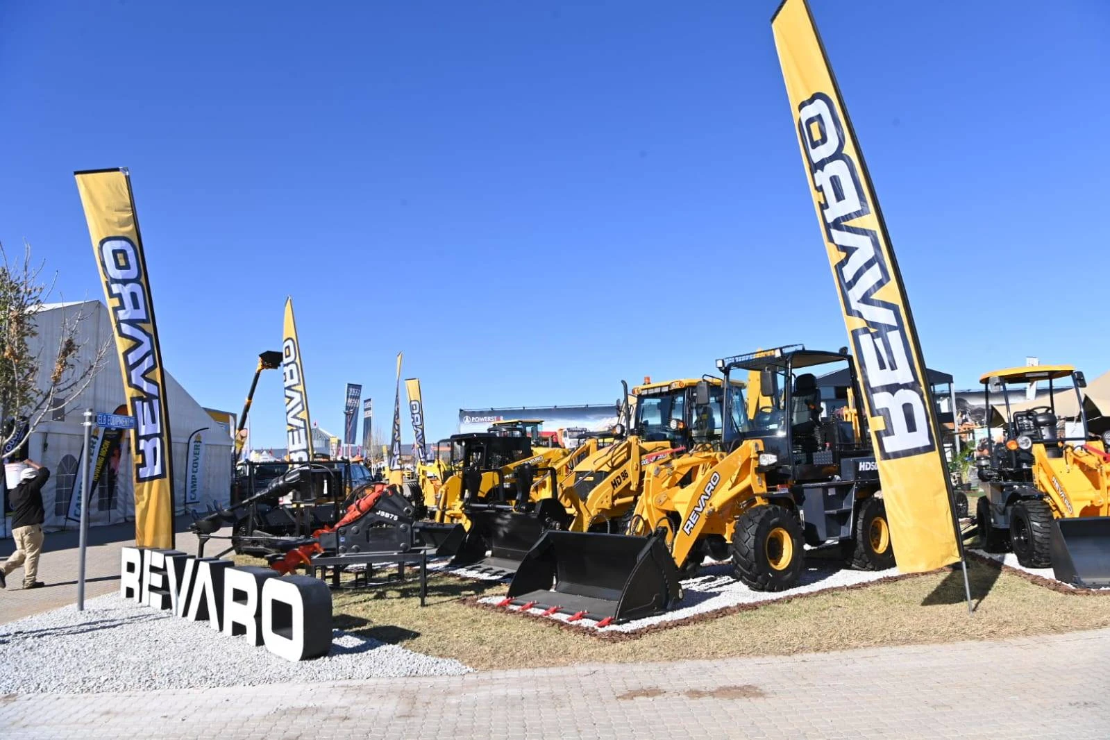 Dit bruis op Nampo Park voor Nampo 2025 Dinsdag begin