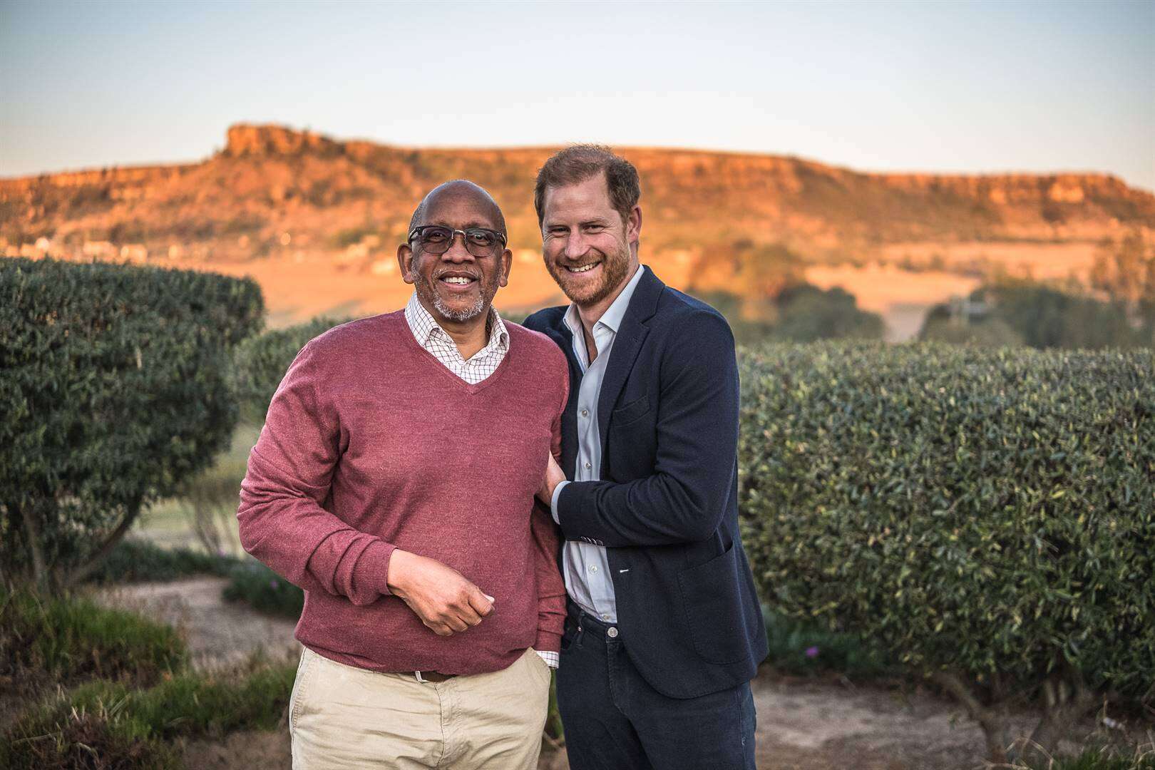 Prins Harry in Lesotho om sy organisasie te bevorder