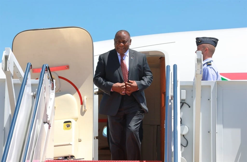 Ramaphosa en sy span na VSA: ‘Die beste wat ons nou het’ – kenners