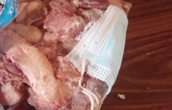 Eastern Cape woman finds surgical masks in frozen chicken pieces bought from a spaza shop