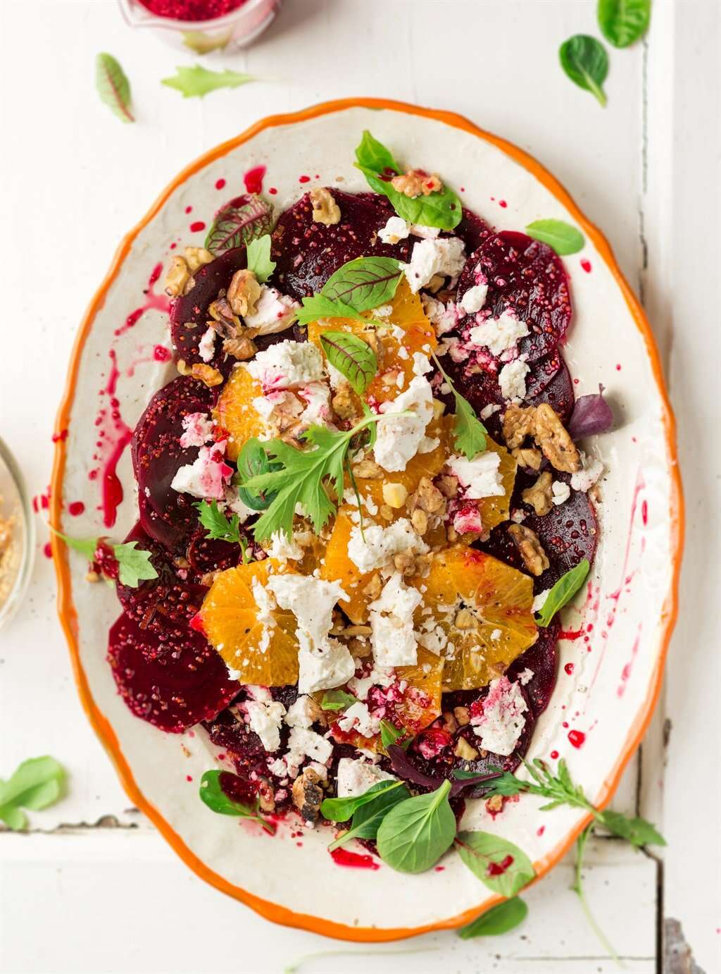 What's for dinner? Orange and beetroot salad