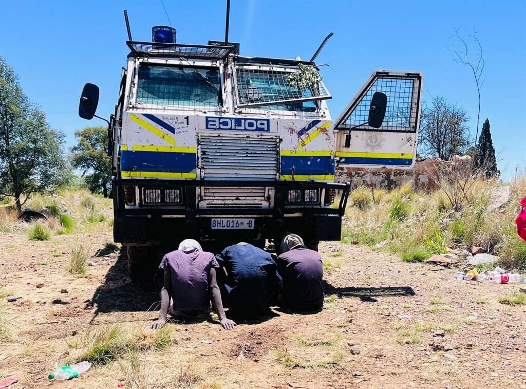 Stilfontein standoff: Teen illegal miner wrapped gold worth R80k around his genitals - police