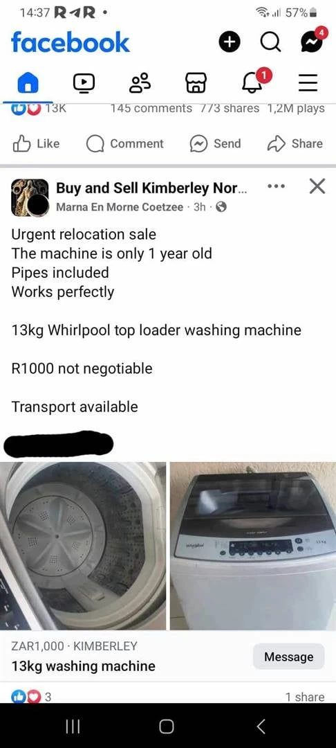 Polisie in N-Kaap waarsku teen bedrieërs wat meubels op sosiale media verkoop