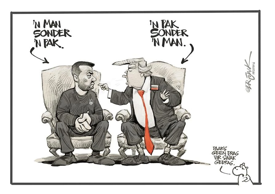 Spotprent: 4 Maart 2025