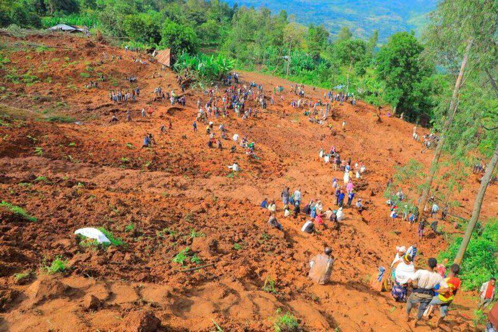 Dodetal weens grondstortings in Ethiopië nou 257