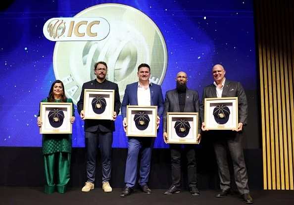 Hashim Amla en Graeme Smith in krieket se heldesaal verwelkom