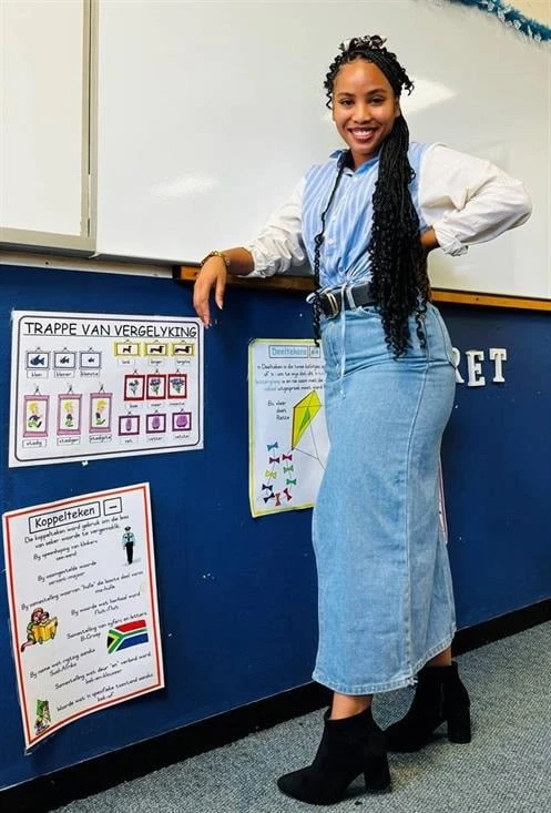 Van: ‘Ma’am, I can’t speak Afrikaans’, na: ‘Ek is lief vir jou, Juffrou’, in een skooljaar