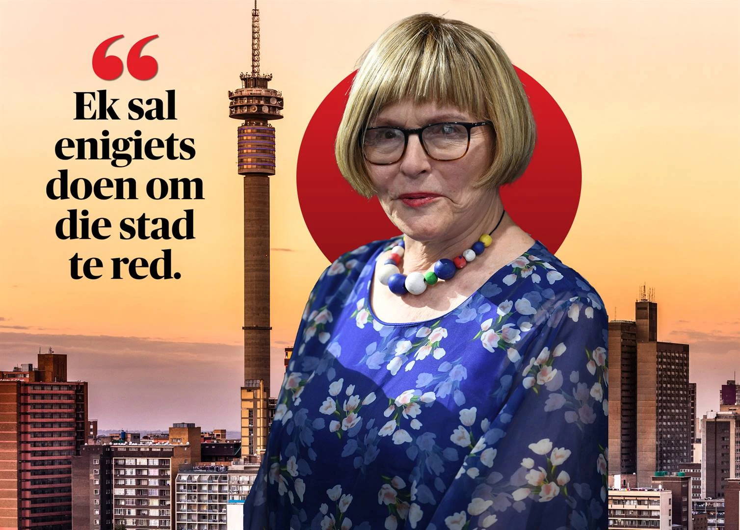 Burgemeester Zille? DA wil haar lok om Goudstad reg te ruk