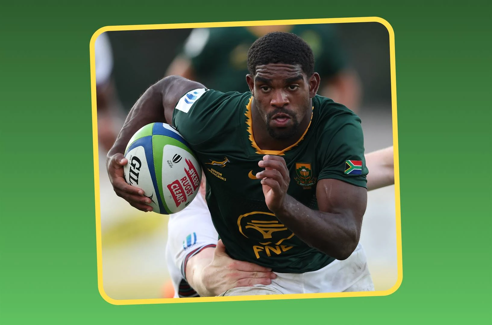 Ackers: Rassie-hulle sal Junior Bok-ster Cheswill geniet