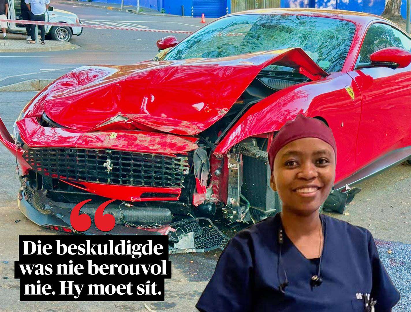 Familie ná Ferrari tandarts doodry: ‘Is my suster se lewe net R50 000 werd?’