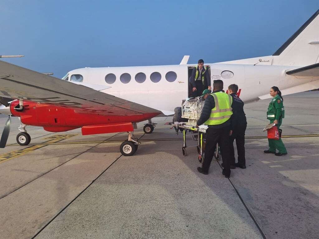 Eastern Cape 'miracle' baby finally flown to Red Cross Children's Hospital for lifesaving surgery