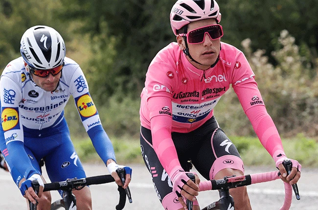 Aussie O'Connor wins Giro d'Italia 17th stage, Almedia holds pink jersey