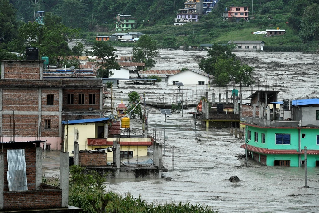 One dead, seven missing in Nepal monsoon flood
