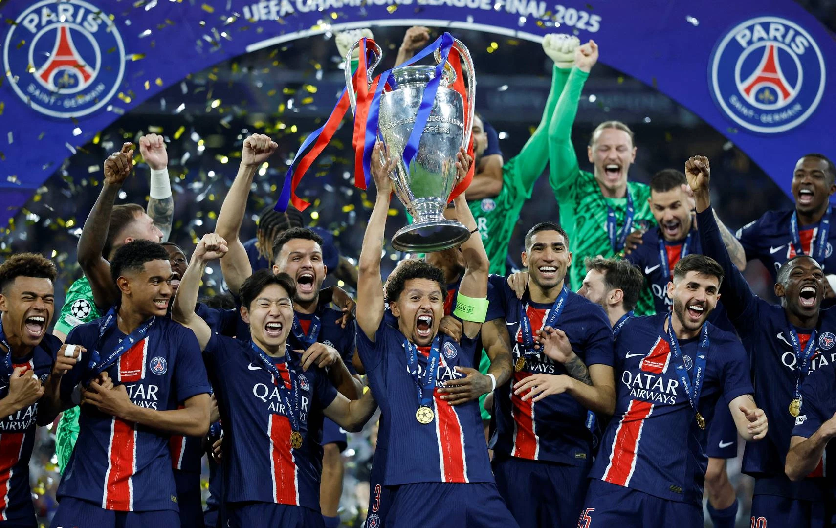 PSG deel groot slae uit in Europese eindstryd