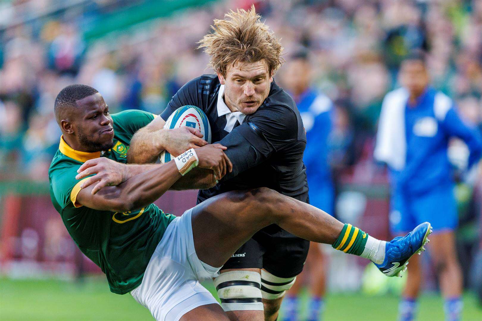 Bokke se baljagters ’n kopseer vir All Blacks