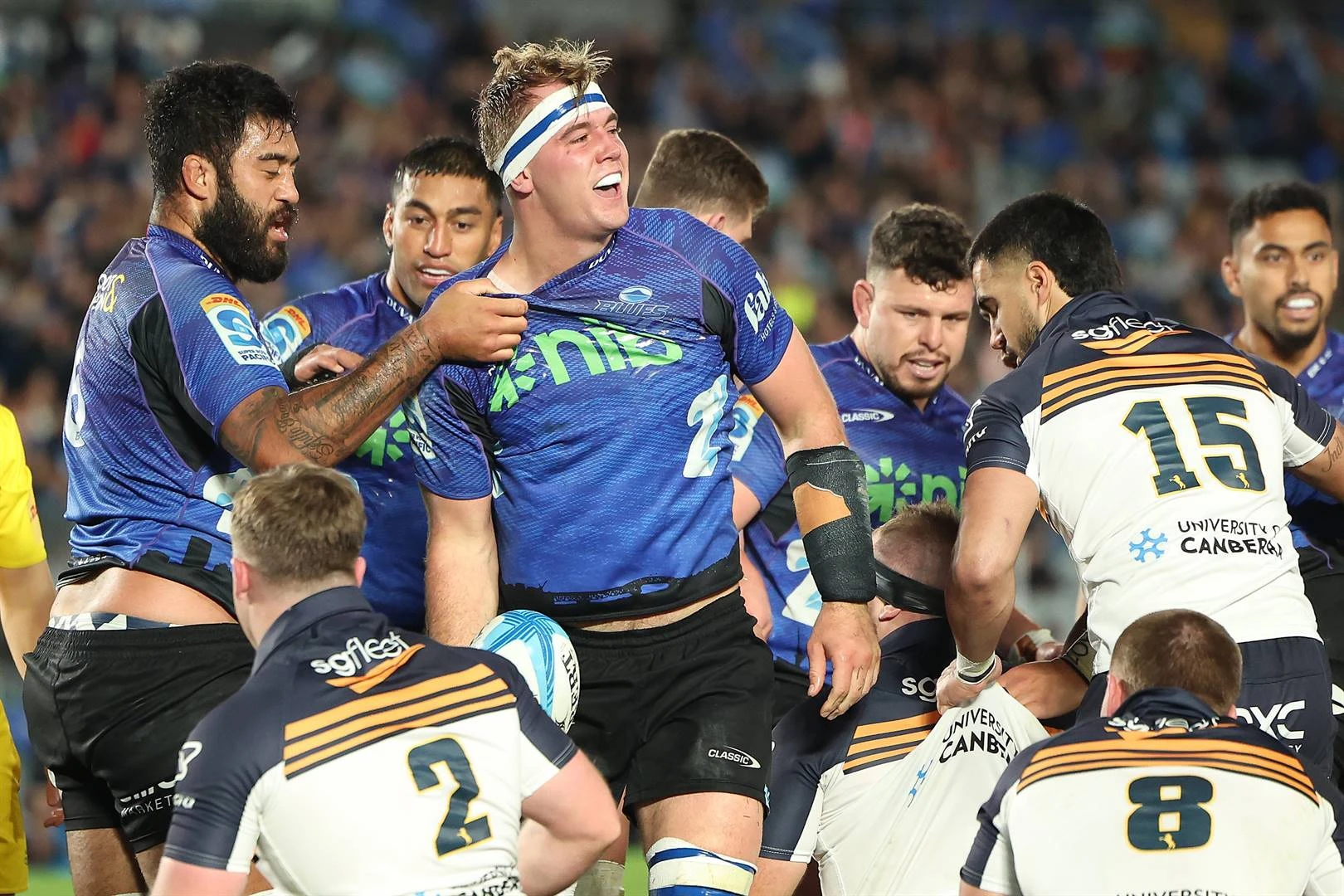KYK | Brumbies sien net blou in Super Rugby Pacific-halfeindstryd