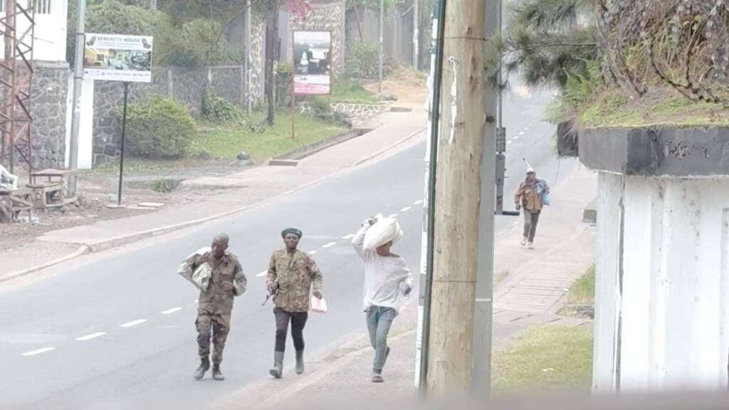 M23 rebels seen in centre of Goma, DRC, despite UN demand for them to leave, witnesses say