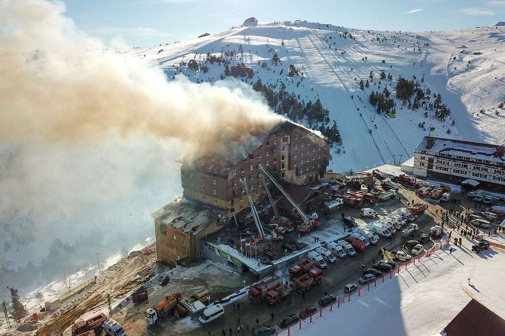 Toll in Turkey ski resort fire climbs to 66