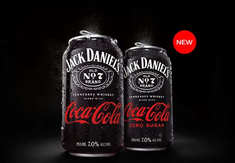 Jack Daniel’s met Coke – klaar gemeng – nou in SA te koop