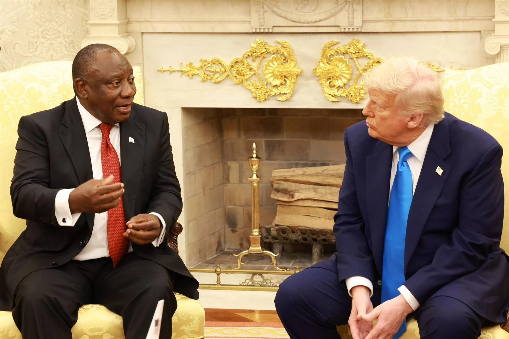 Trump het g’n ’n lokval vir Ramaphosa gestel, sê VSA-regering