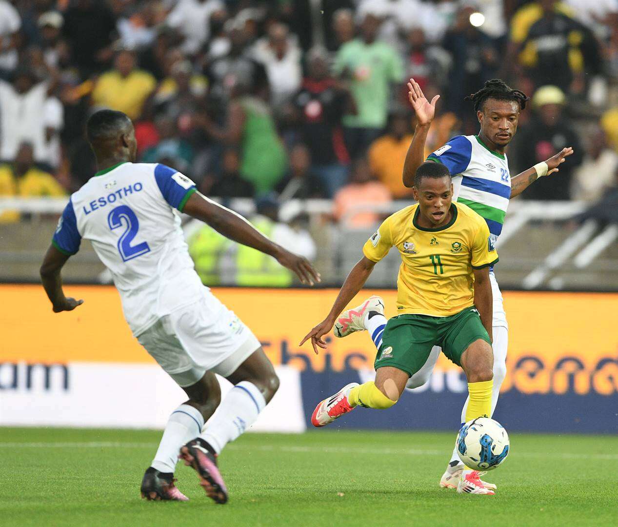 Bafana speel maklik klaar met Lesotho; nou vir Benin