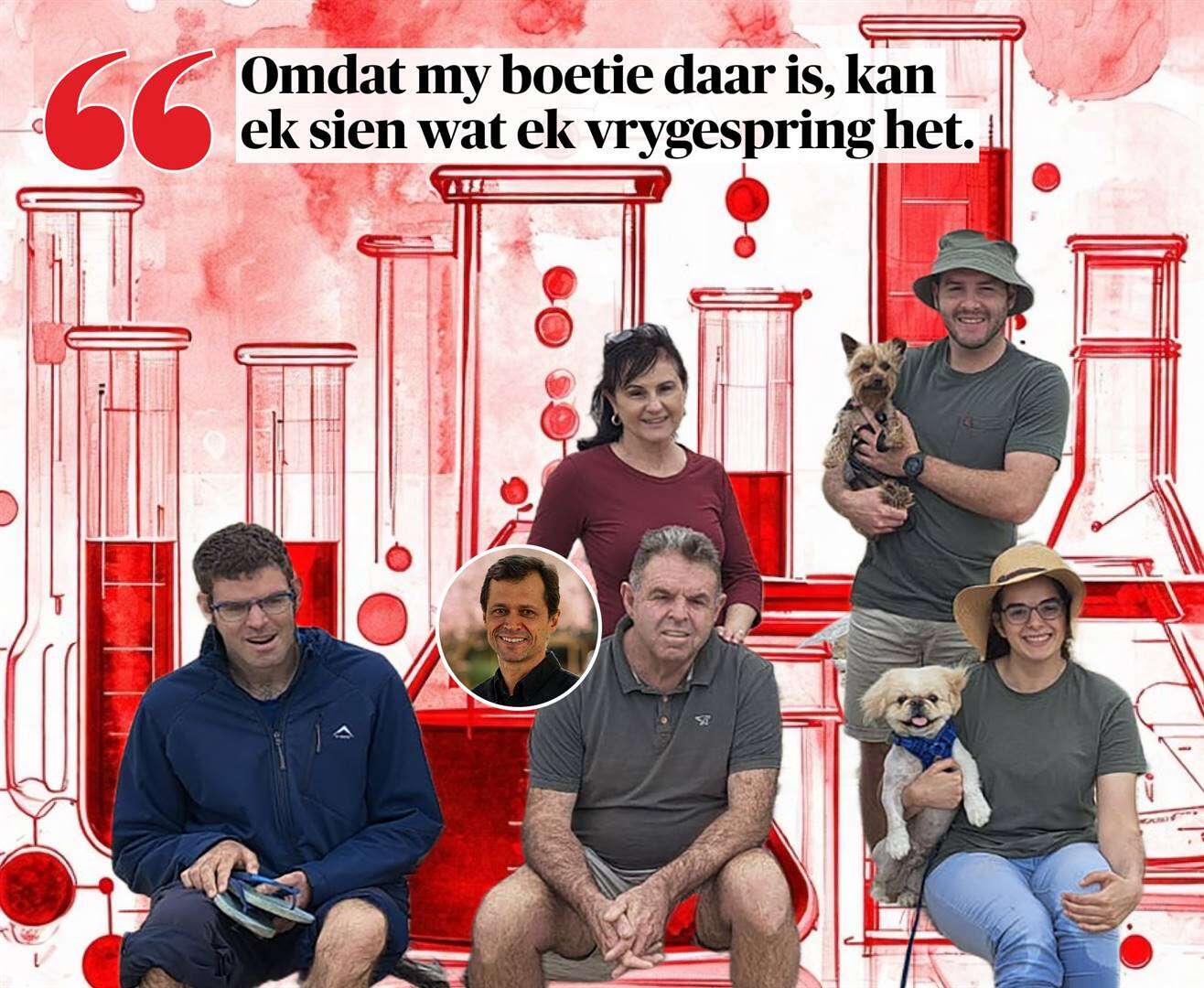 Skaars siektes: ’n Paar druppels bloed kan ’n baba se lewe red