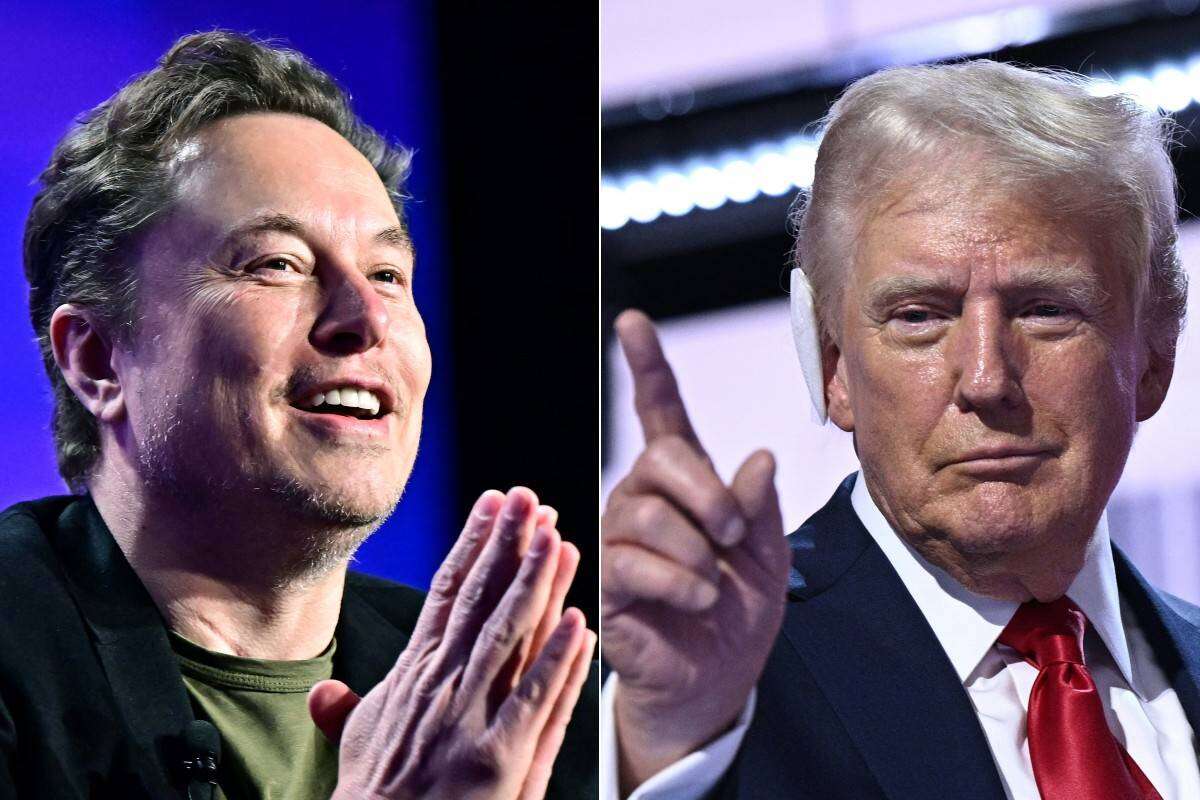 Musk beloof om aan Trump se sy te wees by byeenkoms