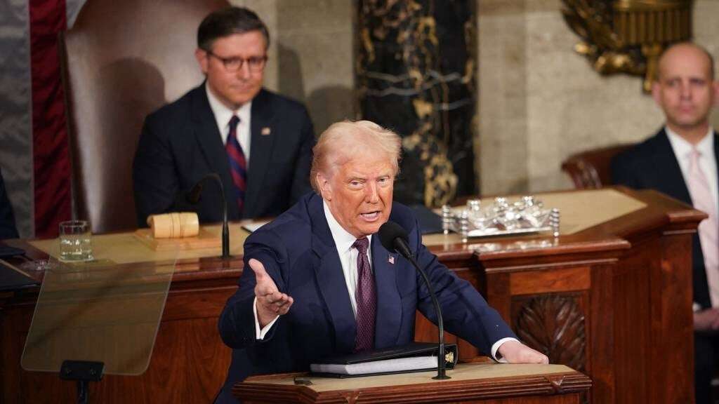 'The American Dream is surging': Trump addresses Congress, vowing to continue his plan