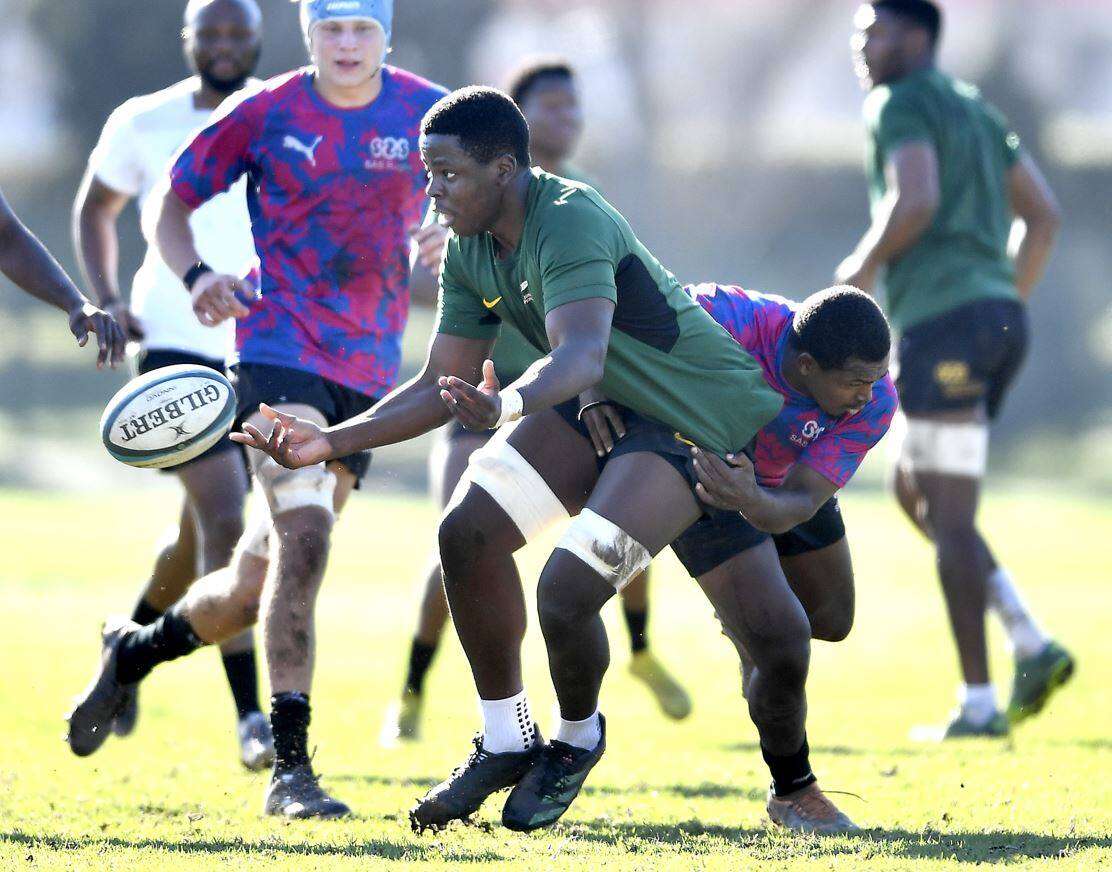 Mlaba kan sy debuut vir Junior Bokke teen Wallis maak