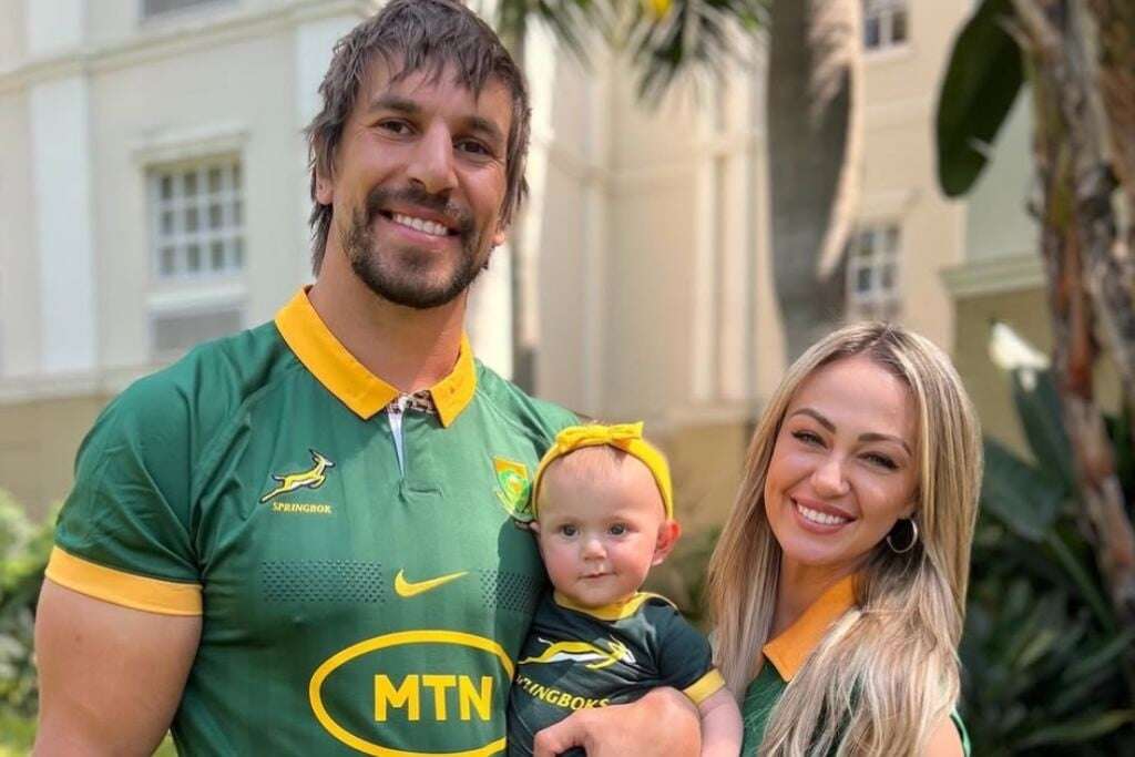 WATCH | Eben and Anlia Etzebeth's 'little wildflower' turns 1 with bee-themed celebration