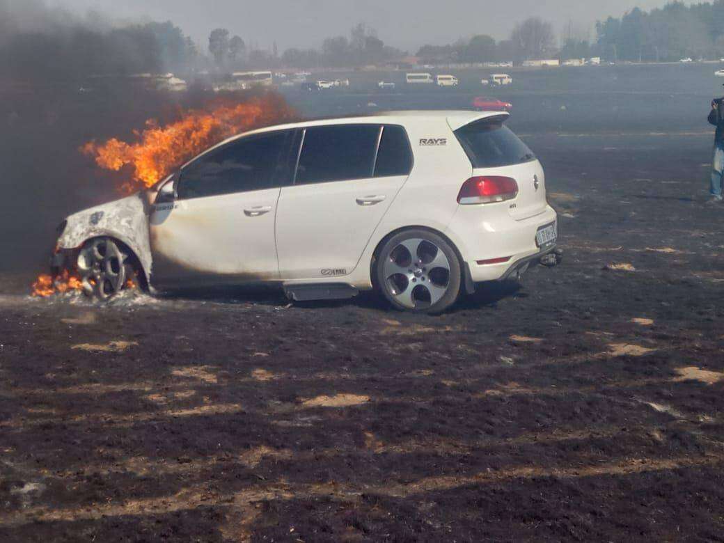 Kinders wat wou braai, laat glo lugskoubrand ontstaan