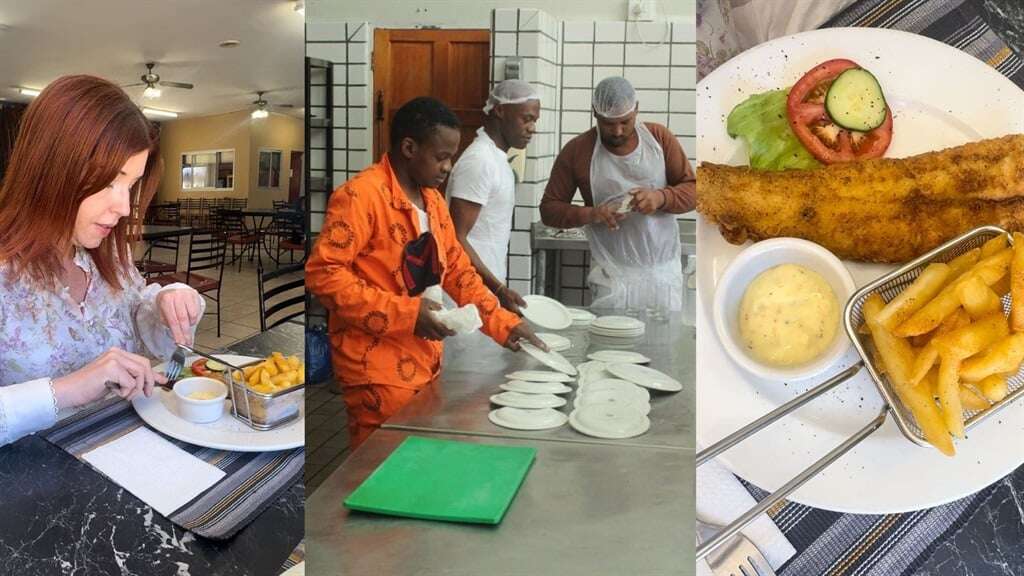 I ate lunch at the Pollsmoor prison restaurant - and got far more than a really good R50 meal