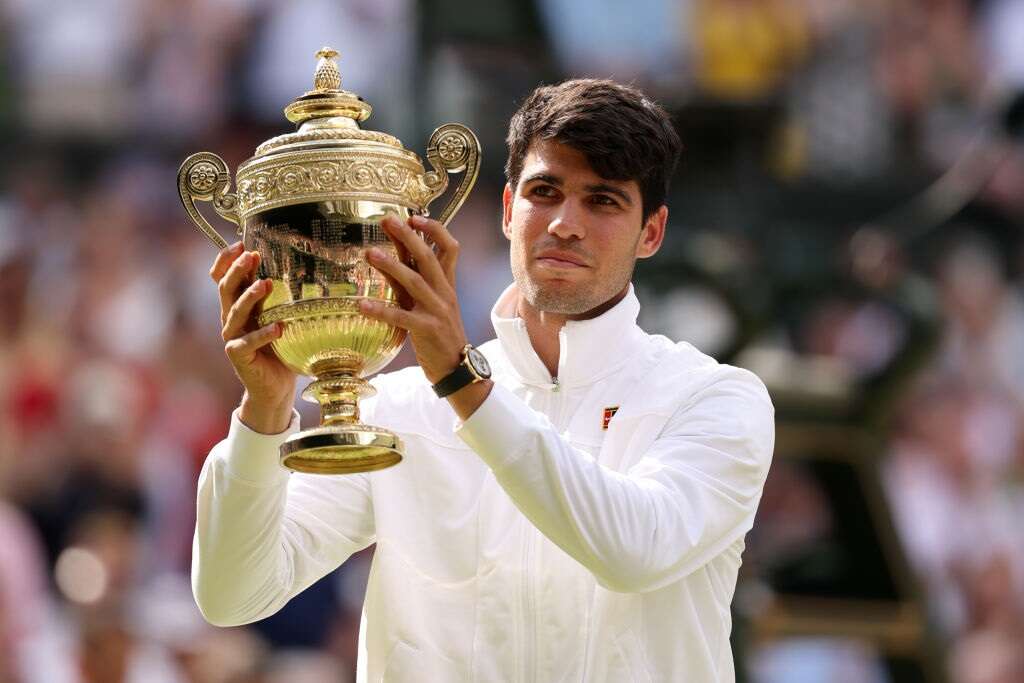 King of grass: Alcaraz overpowers Djokovic in straight sets to retain Wimbledon crown