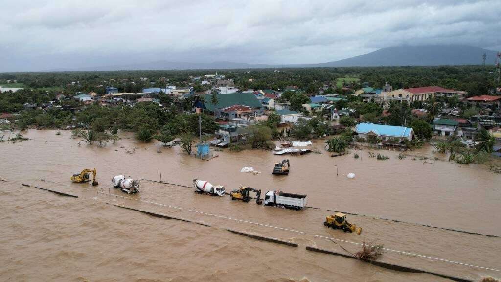 'Many are still trapped': At least 40 dead, towns submerged as tropical storm hits Philippines