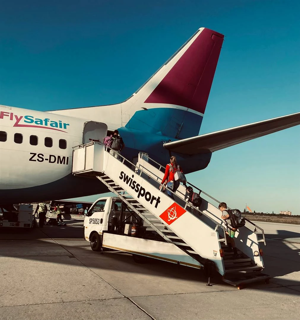 8% van FlySafair se vlugte gekanselleer
