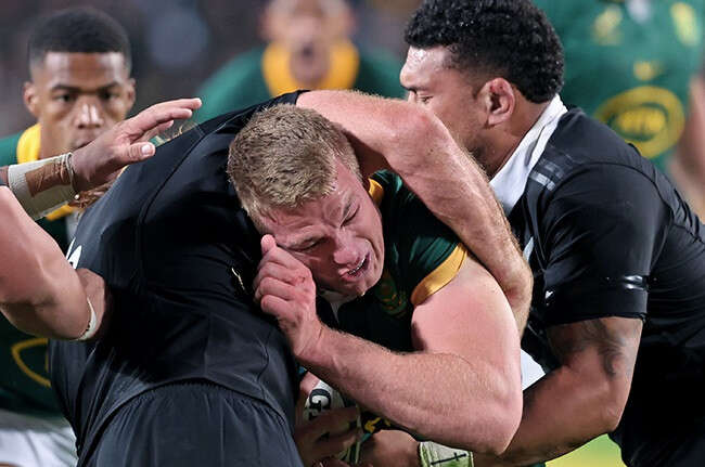 Pieter-Steph du Toit: Flank, lock, prop? It doesn't matter to versatile Bok warhorse