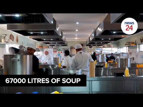 WATCH | Chefs with Compassion stir up 67 000l of soup in honour of Mandela's legacy